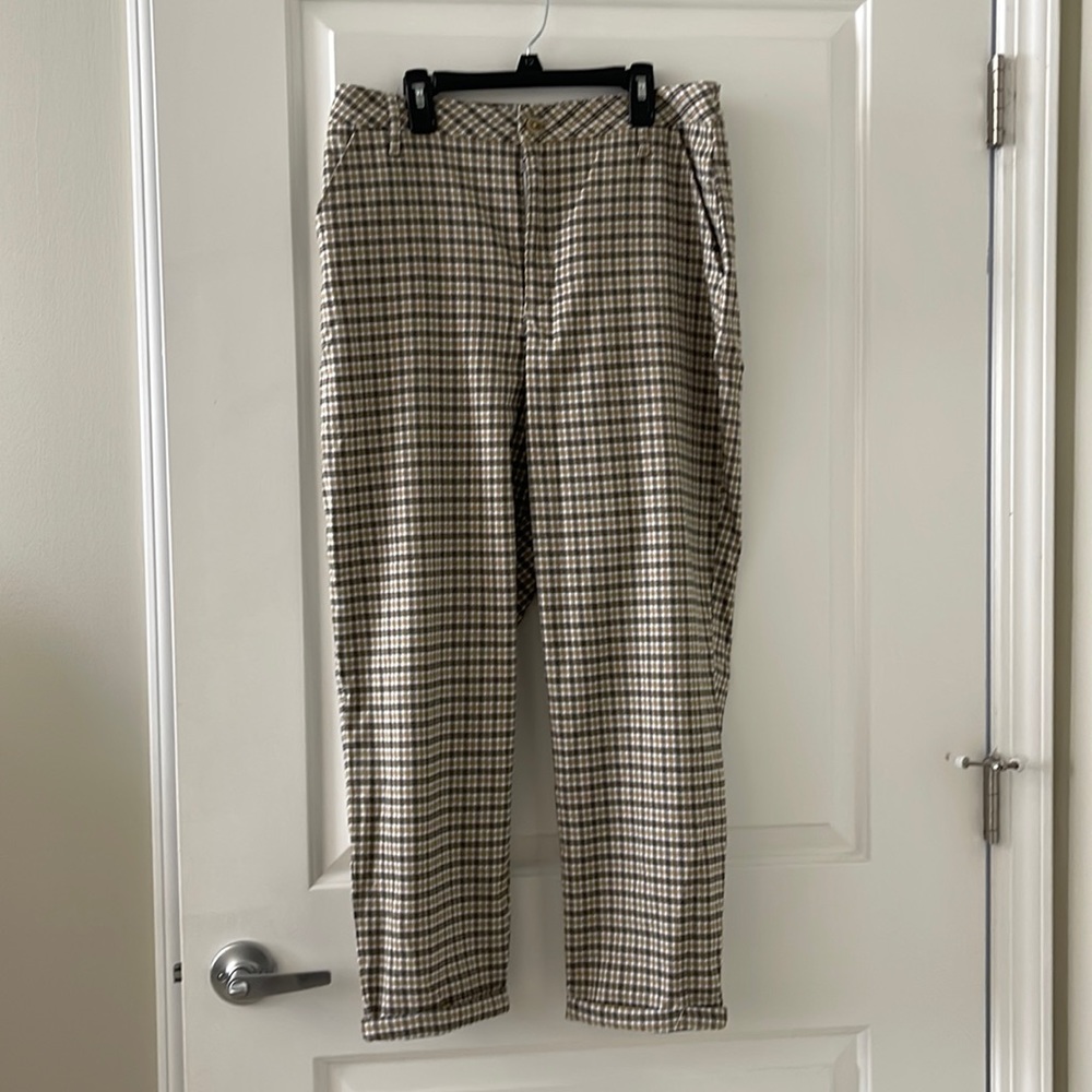Plaid pants